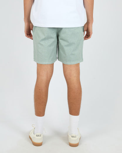 ELASTIC WAIST SHORT grn