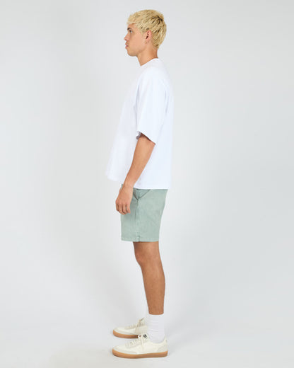 ELASTIC WAIST SHORT grn