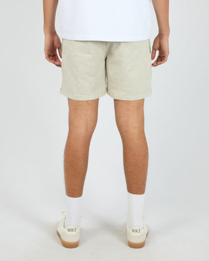 ELASTIC WAIST SHORT nat
