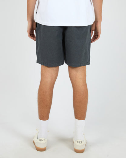 ELASTIC WAIST SHORT navy