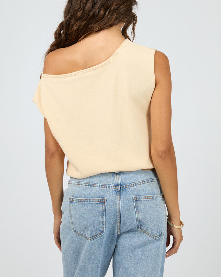 ELLIS OFF THE SHOULDER TOP butter