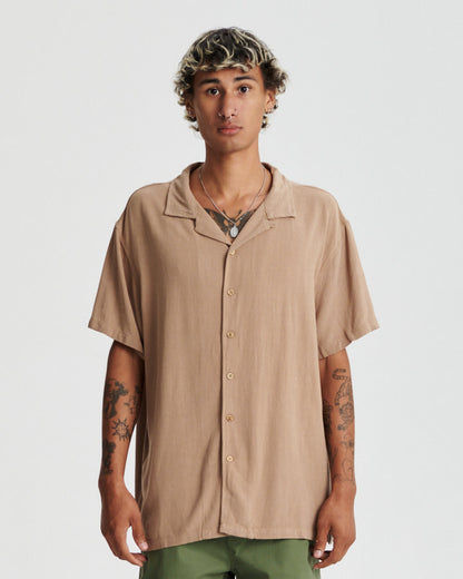 ERNIE RESORT SHIRT oatmeal