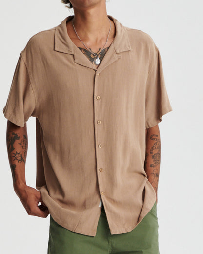 ERNIE RESORT SHIRT oatmeal