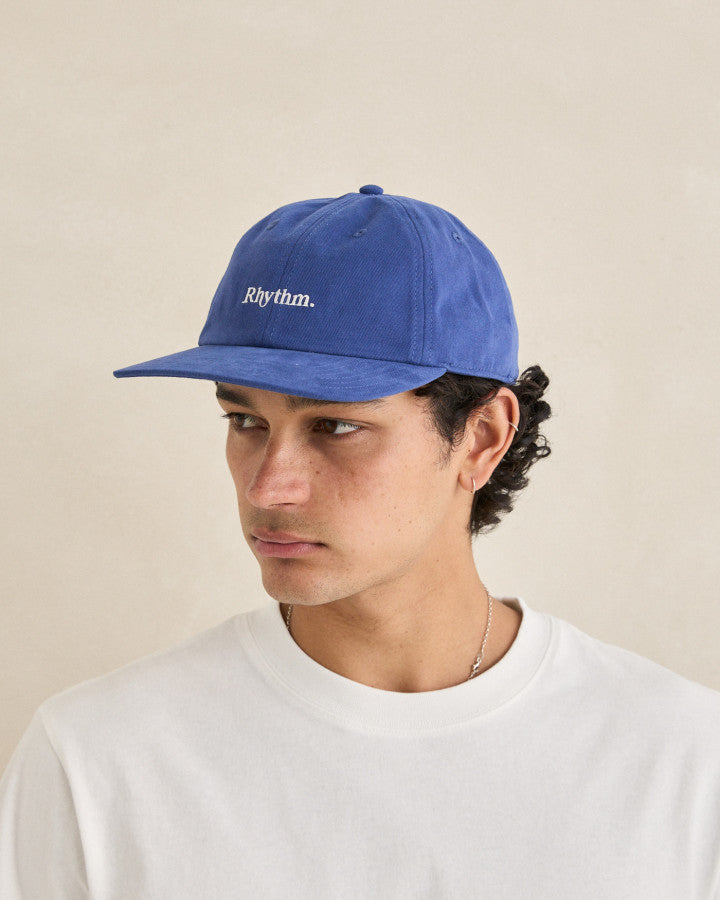 ESSENTIAL BRUSHED TWILL CAP blue