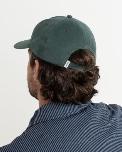 ESSENTIAL BRUSHED TWILL CAP green