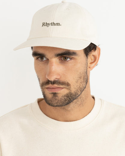 ESSENTIAL BRUSHED TWILL CAP NATURAL