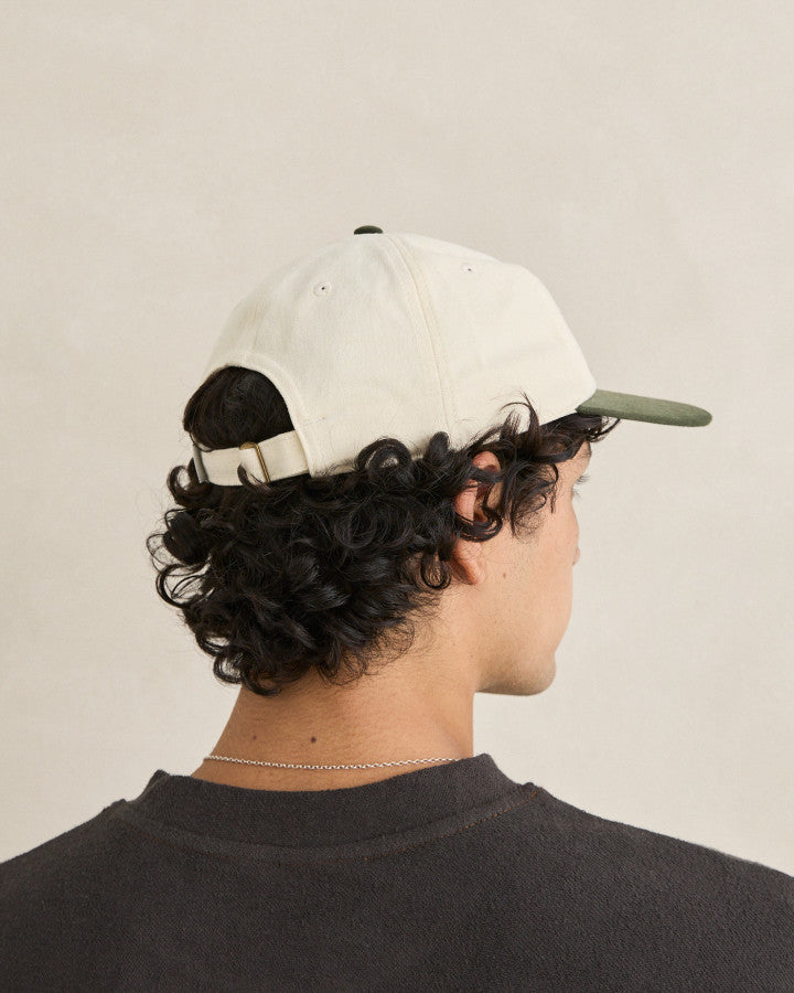 ESSENTIAL BRUSHED TWILL CAP stone
