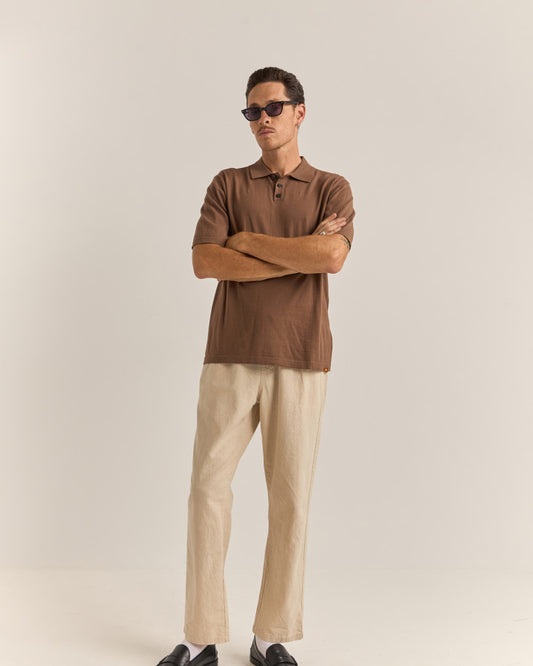 ESSENTIAL KNIT SS POLO