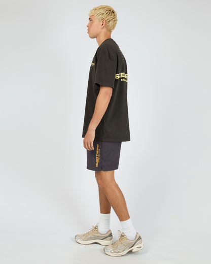 ESSENTIAL THEORY SWIM SHORT coffee