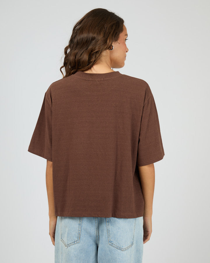 ETERNAL RELAXED TEE brown