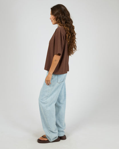 ETERNAL RELAXED TEE brown