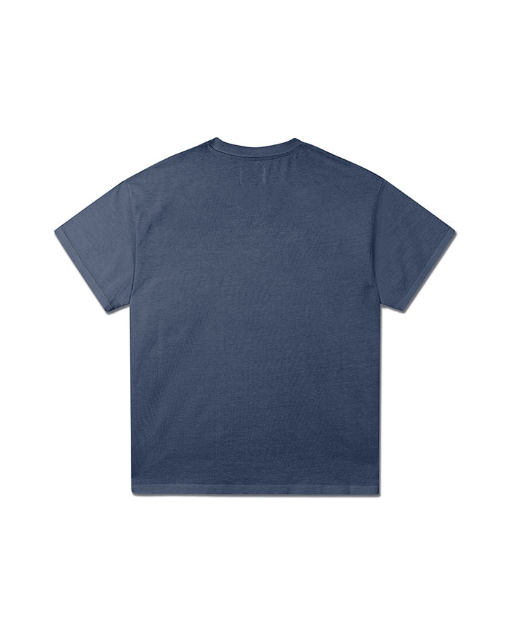 FEELIN FINE TEE blue