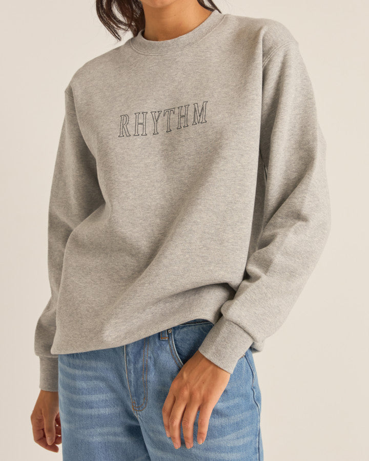 FLAGSHIP BOYFRIEND FLEECE CREW