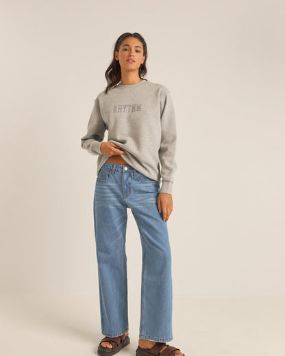 FLAGSHIP BOYFRIEND FLEECE CREW