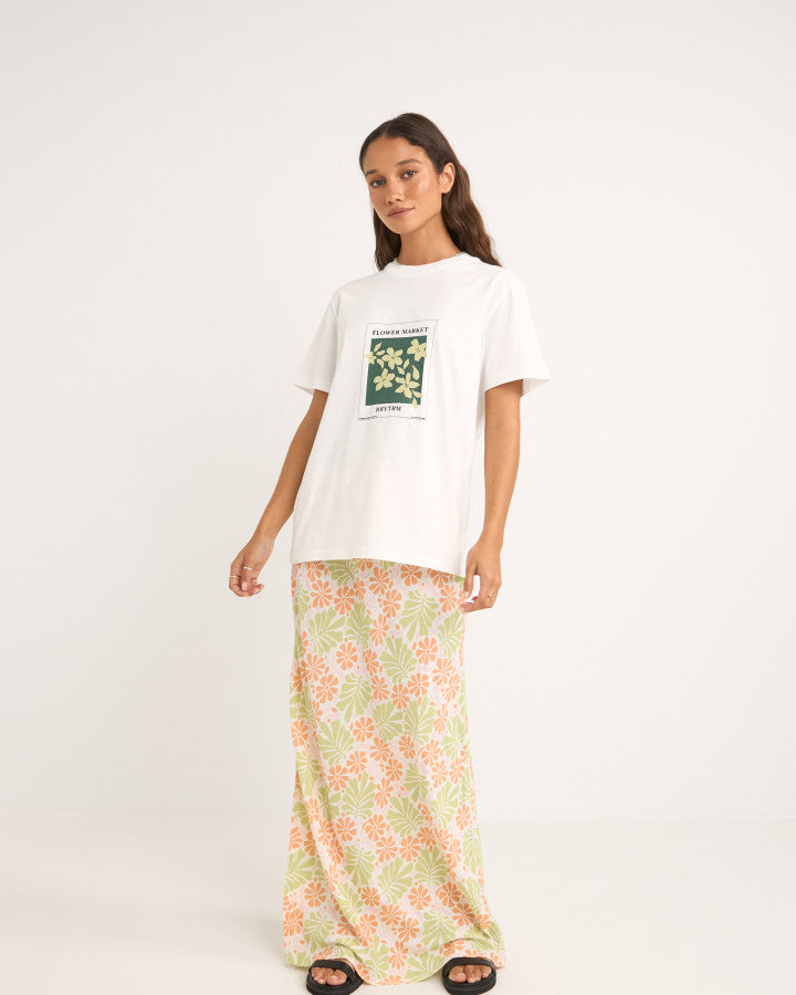 FLOWER MARKET BOYFRIEND TEE