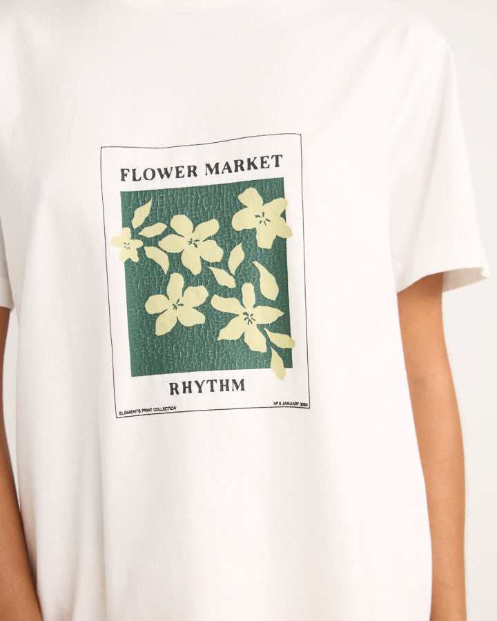 FLOWER MARKET BOYFRIEND TEE