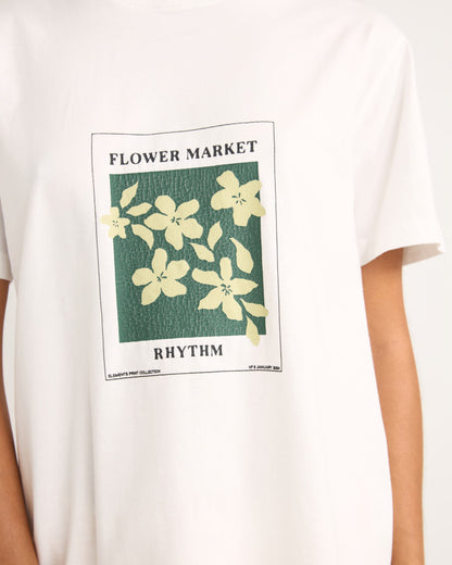 FLOWER MARKET BOYFRIEND TEE