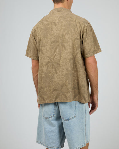 FOLIAGE SS SHIRT brown