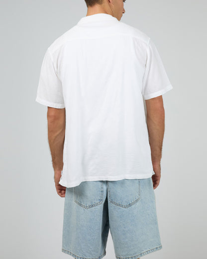 FOLIAGE SS SHIRT white