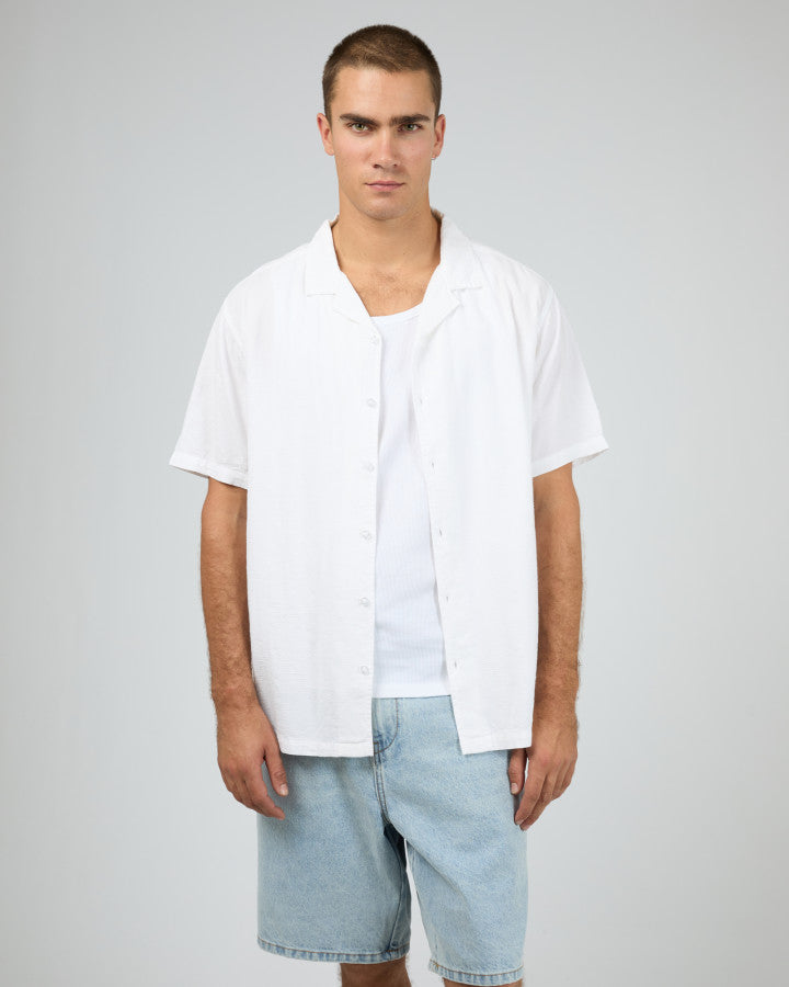 FOLIAGE SS SHIRT white
