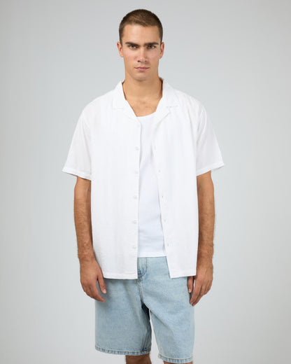 FOLIAGE SS SHIRT white