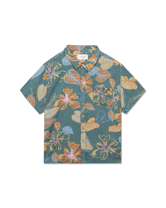 FREQUENCY SS SHIRT green