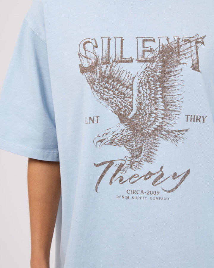 FUNDAMENTAL OVERSIZED TEE light blue