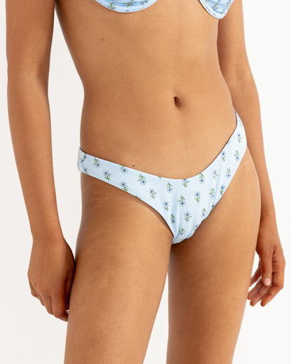 GINGER REVERSIBLE HI CUT PANT CORNFLOWER