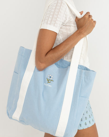 GINGER TOTE BAG LIGHT BLUE