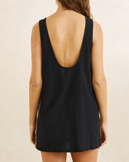HANALEI MINI DRESS black