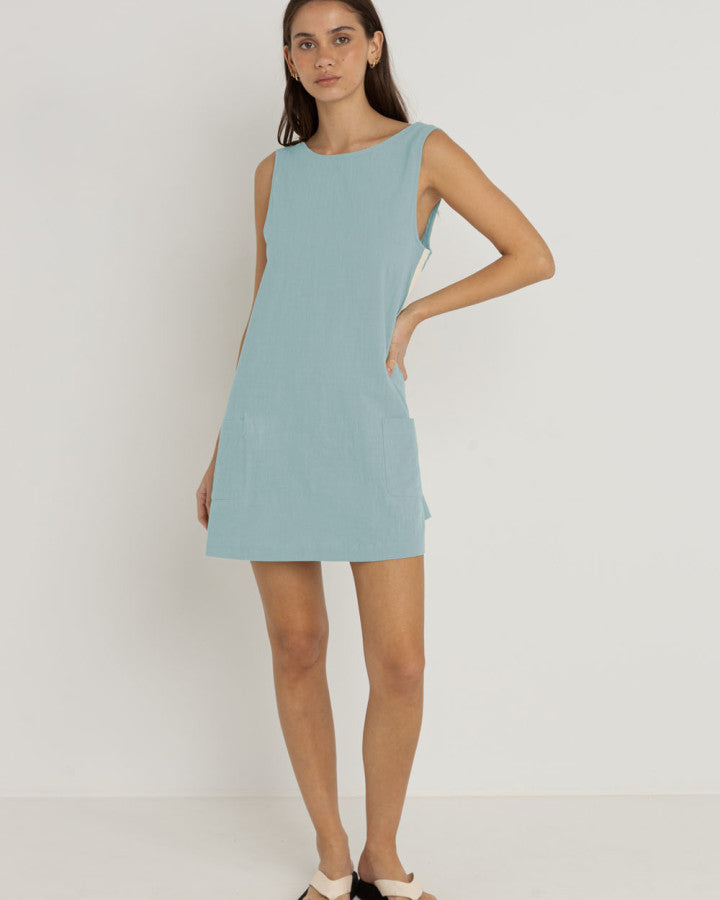 HANALEI MINI DRESS BLUE