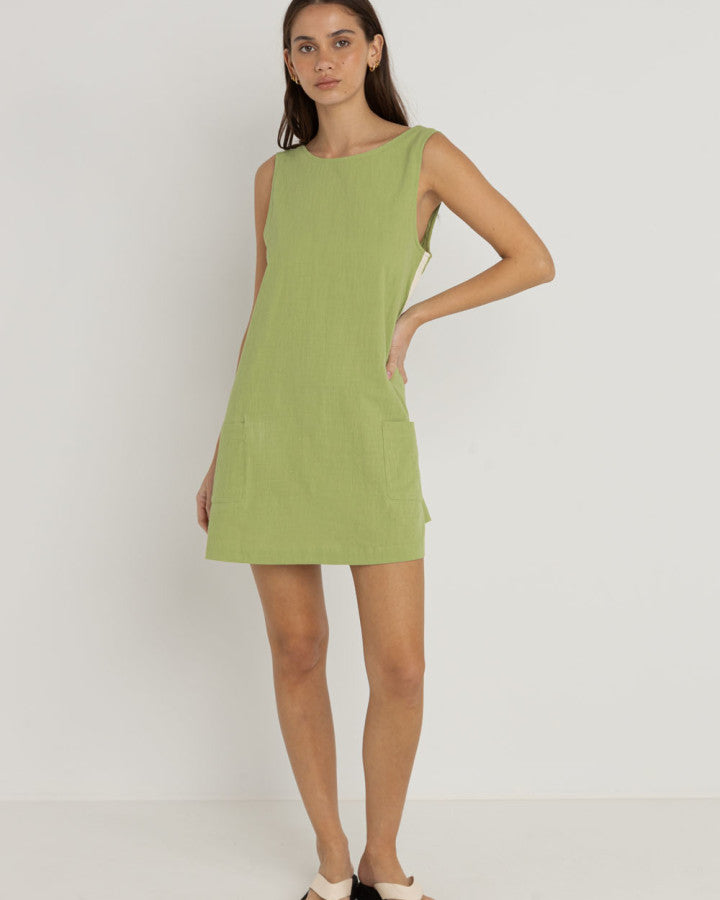HANALEI MINI DRESS GREEN