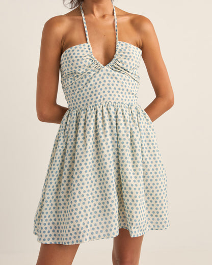 HARPER HALTER MINI DRESS