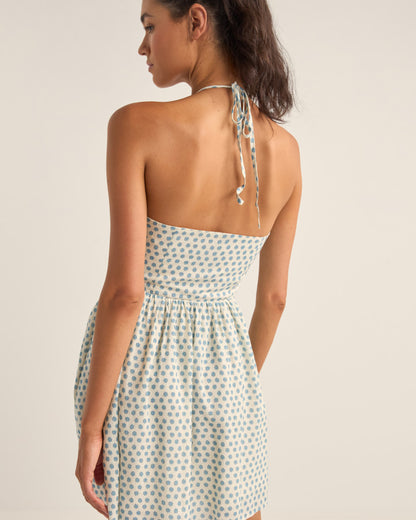 HARPER HALTER MINI DRESS