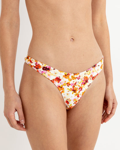 HAVEN FLORAL SKIMPY PANT RED