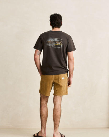HEADING WEST VINTAGE SS T-SHIRT black