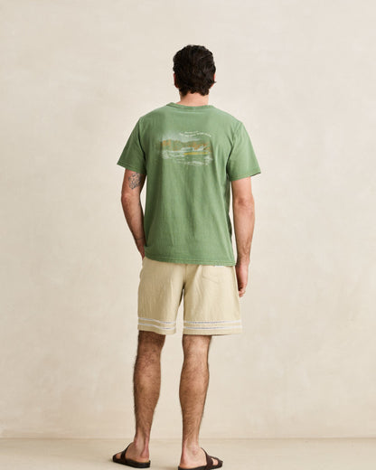 HEADING WEST VINTAGE SS T-SHIRT dill