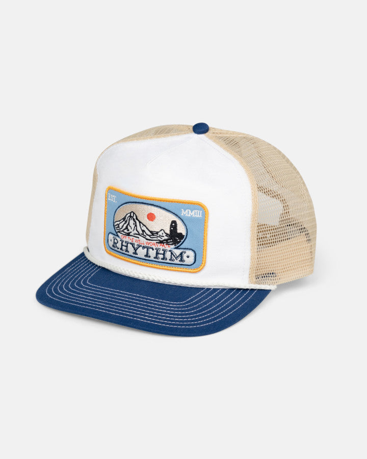 HORIZON TRUCKER CAP blue bone