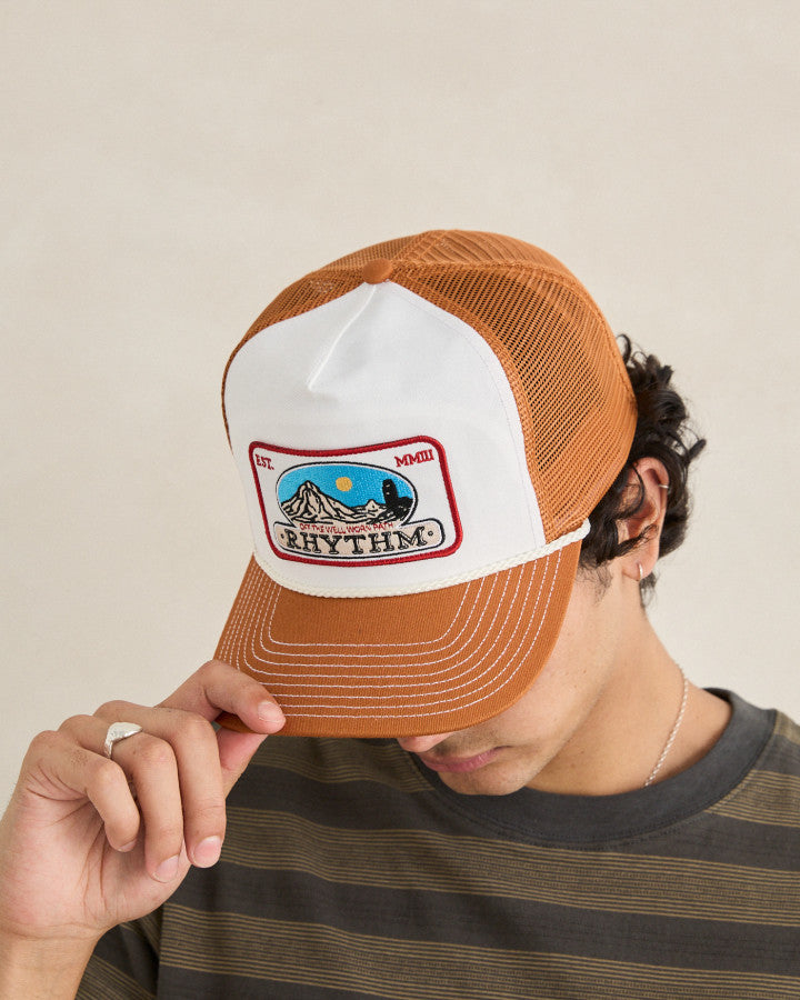 HORIZON TRUCKER CAP mustard