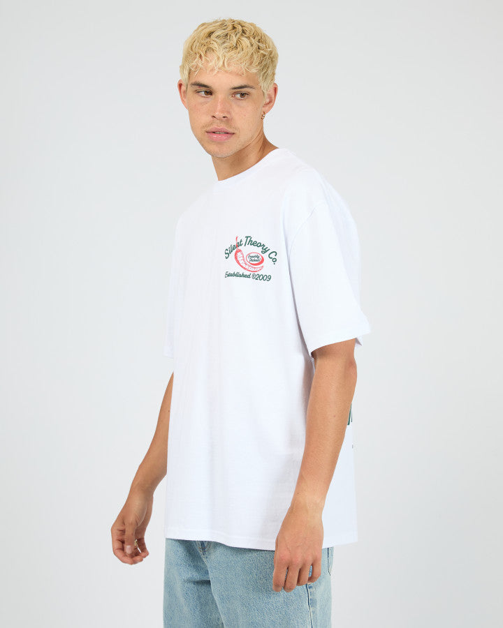 HOT STUFF TEE wht