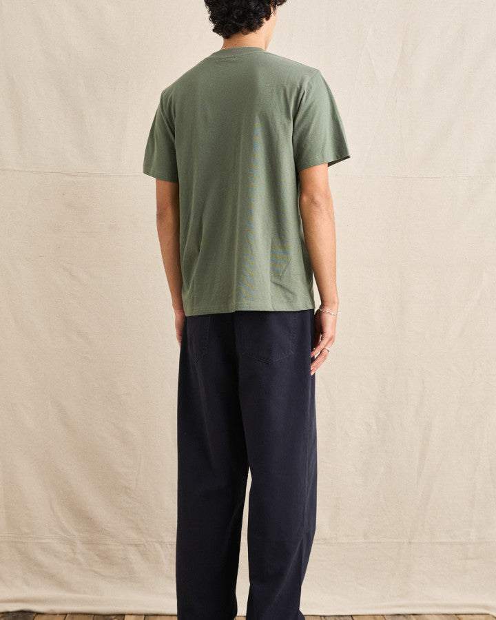IMPRINT VINTAGE SS T-SHIRT green