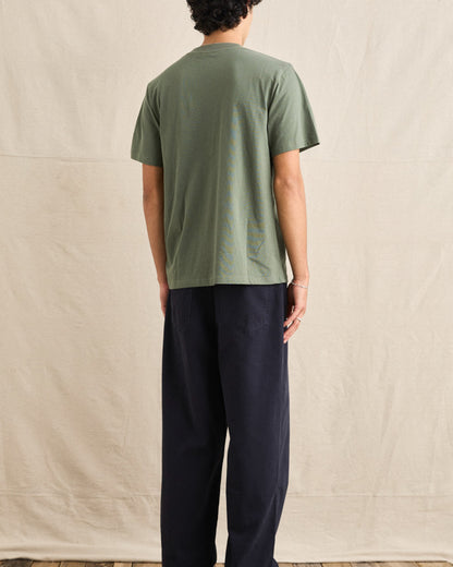 IMPRINT VINTAGE SS T-SHIRT green