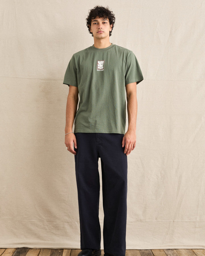 IMPRINT VINTAGE SS T-SHIRT green