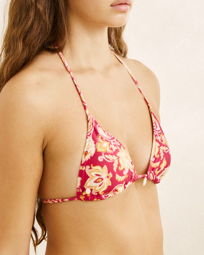 IPANEMA SLIDE TRI TOP pink