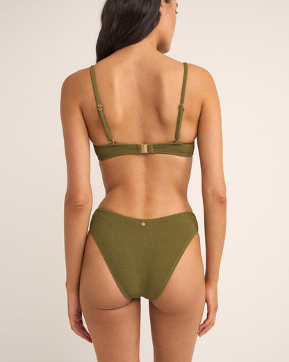 ISLA RIB RING FRONT TRILETE TOP