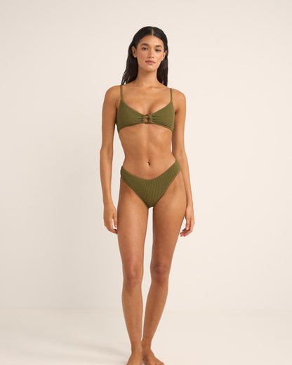 ISLA RIB RING FRONT TRILETE TOP