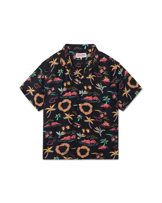 ISLANDS RESORT SHIRT black