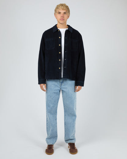 JAMESON CORD SHIRT navy