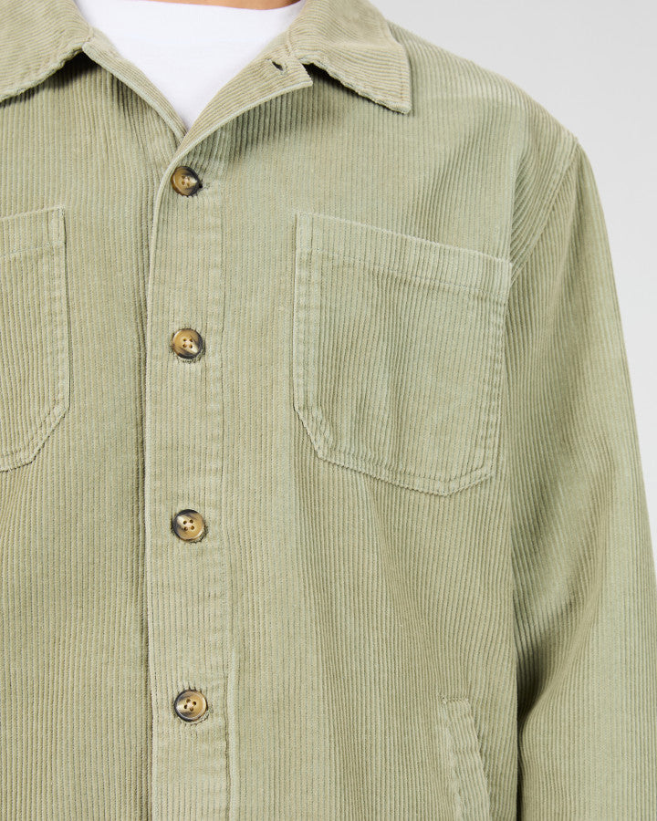 JAMESON CORD SHIRT sage
