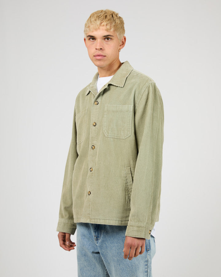 JAMESON CORD SHIRT sage